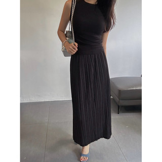 PLEATS SKIRT (2 Colors) -LACIEL
