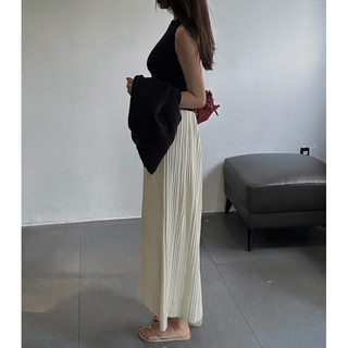 PLEATS SKIRT (2 Colors) -LACIEL