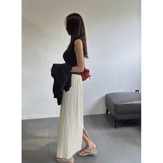 PLEATS SKIRT (2 Colors) -LACIEL
