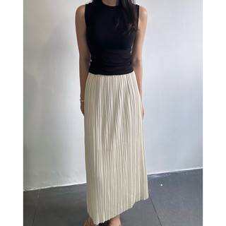 PLEATS SKIRT (2 Colors) -LACIEL