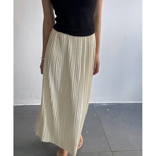 PLEATS SKIRT (2 Colors) -LACIEL