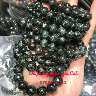 Vòng tay mắt rồng xanh loại đậm y hình nguyên bản kiểm định
