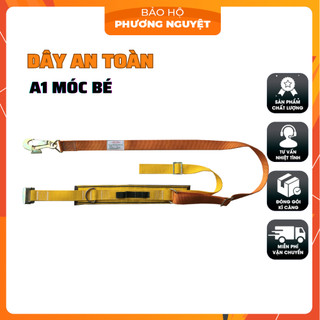 Dây đai an toàn HOÀ BÌNH dây an toàn A1 móc nhỏ bảo hiểm dùng cho thợ điện, thợ cơ khí