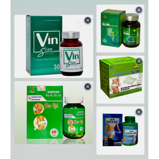 Viên giảm Cân vin slim -  Hỗ trợ thừa cân, giảm béo bì