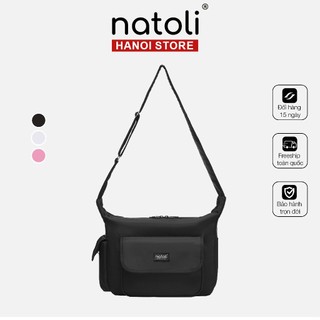 Túi Đeo Chéo NATOLI Đựng Vừa Laptop Đi Làm Đi Học Đi Chơi Vải Canvas Chống Nước - Buffalo Cross Bag T16