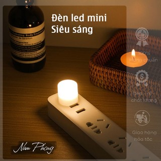 Đèn led mini bảo vệ mắt đọc sách, đèn led ngủ cổng usb