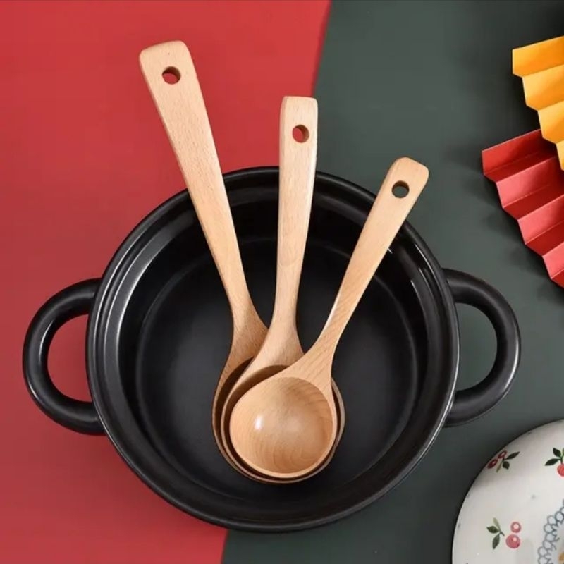 Thìa, muỗng gỗ decor phong cách nhật bản