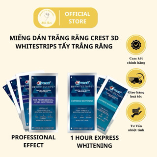 Miếng Dán Trắng Răng Crest 3D Whitestrips Tẩy Trắng Răng|Hàng Mỹ | Nhà Sam_ Chuyên Hàng Authentic