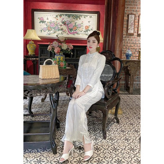 Đồ lam đi chùa nữ - bộ đi lễ chùa đẹp cao cấp trang nhã vải gấm cao cấp nút ngọc đồ lam đi chùa nữ bigsize