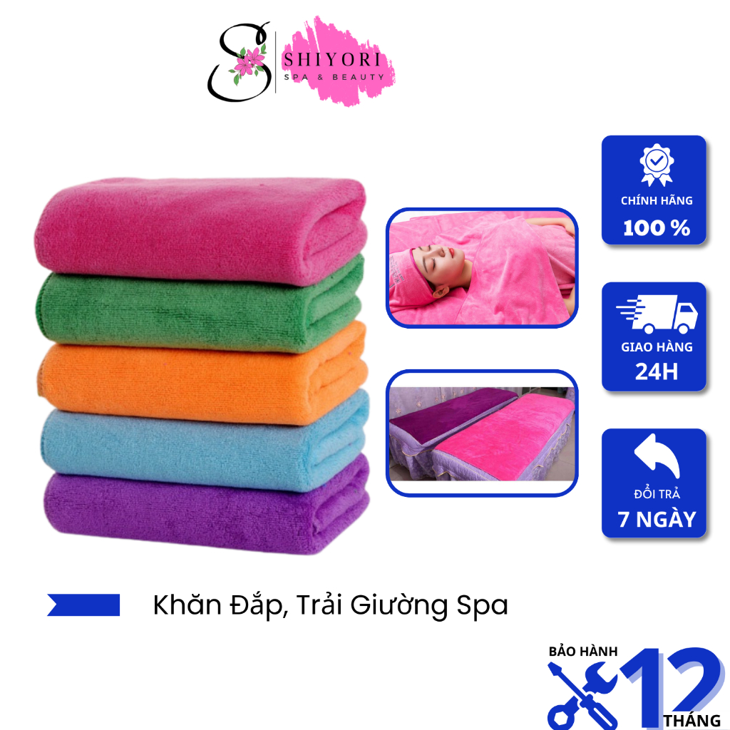 Khăn Đắp Người, Khăn Trải Giường Spa Size To Loại Dày Kích Thước 90x1m9