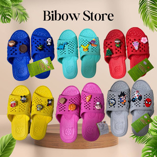 Dép tổ ong cho BÉ chất liệu EVA hãng VAC kèm 2 sticker 3D hoăc 4 sticker 2D nhiều màu size 15-34 Bibow Store