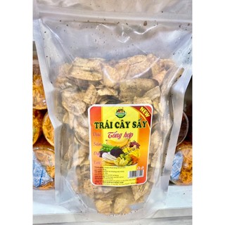 chuối sấy mè gừng