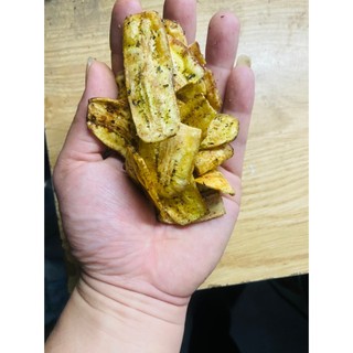 chuối sấy mè gừng