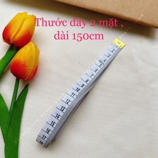 [LOẠI BỀN MỀM DẺO]💯THƯỚC DÂY 2 MẶT 💯