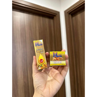 Kem nghệ Herbal Thái Lan bộ đôi giúp giảm thâm mụn sẹo