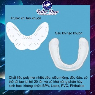 Better sleep dụng cụ chống nghiến răng tuỳ chỉnh - chống mài mòn - bảo vệ răng miệng #cnp71