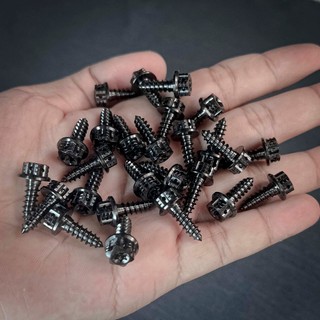 Ốc xoắn honda yamaha suzuki bmw | Ốc titan 5li25 soắn | Titan đen 5li 25 5li25 | Ốc dàn áo yamaha honda suzuki mẫu hiếm