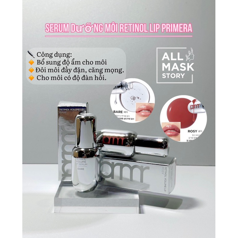 [DUTY FREE] SERUM DƯỠNG MÔI RETINOL PRIMERA LIP