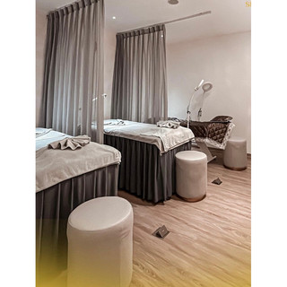 Ga/drap giường spa, giường mi, vali chất vải thun mè thoáng mát