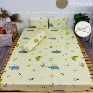 Ga chống thấm cao cấp cho bé chống thấm tuyệt đối, drap chống thấm giúp bé khám phá học tập