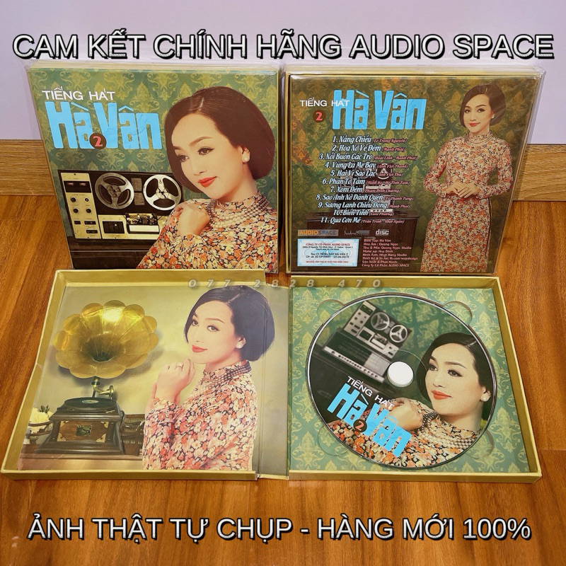 TIẾNG HÁT HÀ VÂN 2 ĐĨA CD CHÍNH HÃNG