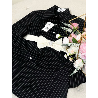 Set kẻ đai nơ 𝐋𝐀𝐑𝐈𝐒𝐀 𝐒𝐄𝐓  𝐀𝐒𝐇𝐘𝐋𝐄𝐘