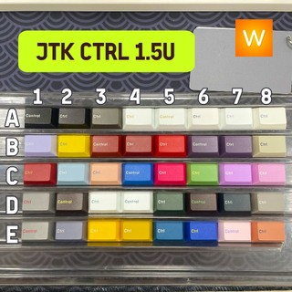 Jtk keycap mod - nút lẻ ctrl control 1.5u row 4 - jtk grab