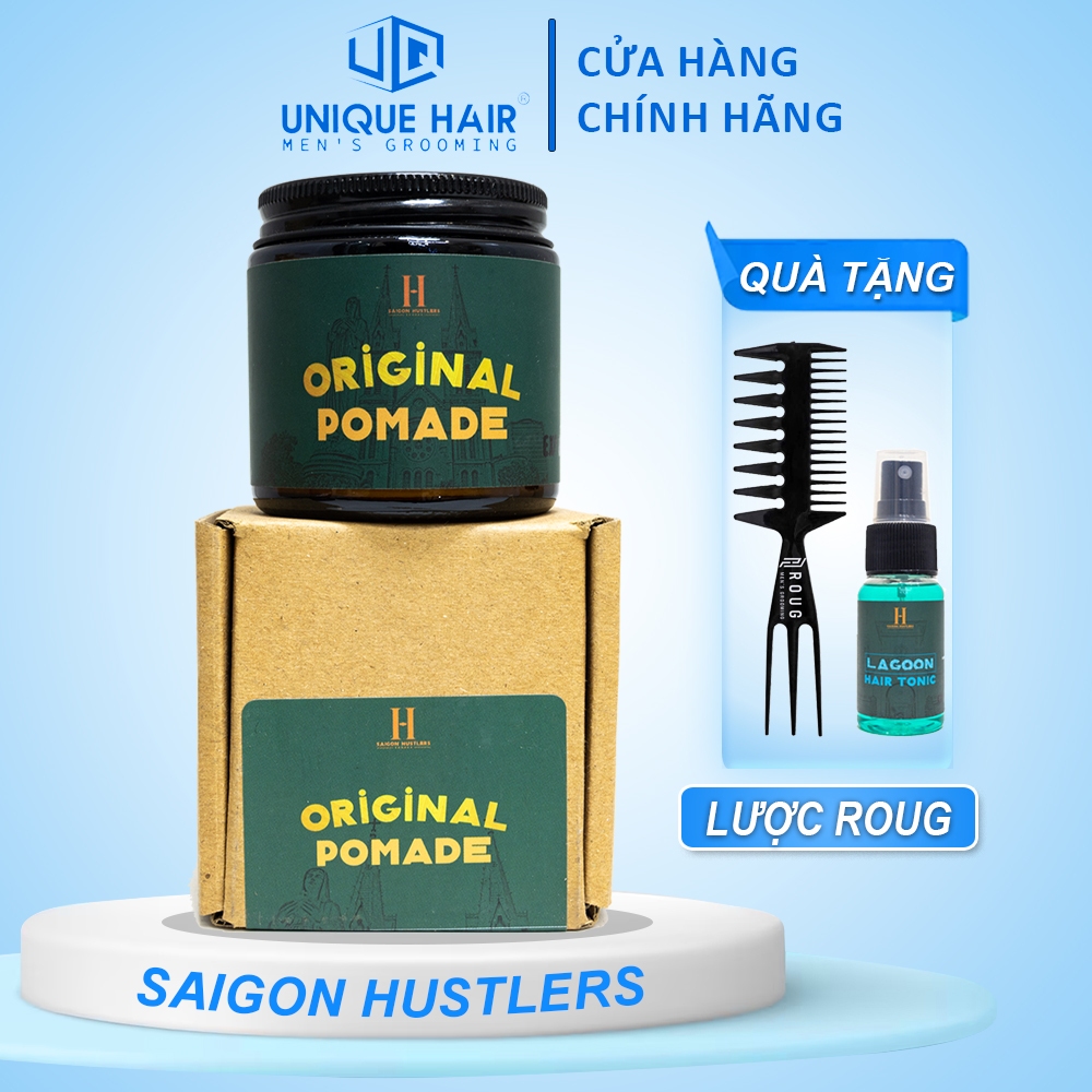 [CHÍNH HÃNG STORE HÀ NỘI] Sáp vuốt tóc Saigon Hustlers Pomade 118ml - new 2024 + Quà Tặng