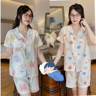 Bộ Pijama XÔ TRE ✨[HÀNG MỚI VỀ]✨ Bộ Ngủ Mặc Ở Nhà  Mát Lạnh Nhiều Họa Tiết Xinh Dày Dặn Nhưng Lại Quá Ư Mềm Mại