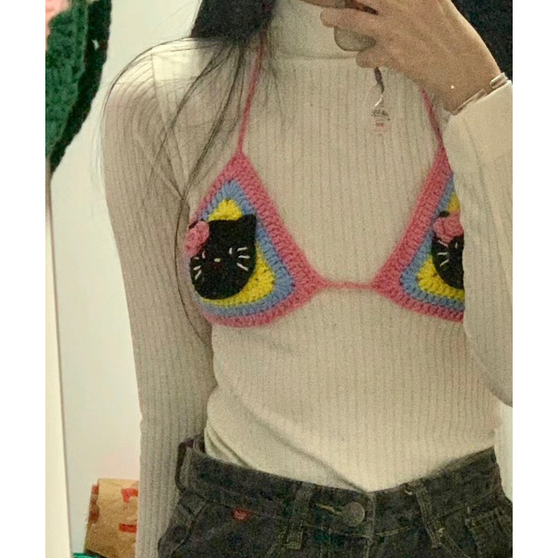 𝐀𝐌𝐎𝐑𝐌𝐈𝐎 | Áo bra đi biển Hello Kitty dễ thương