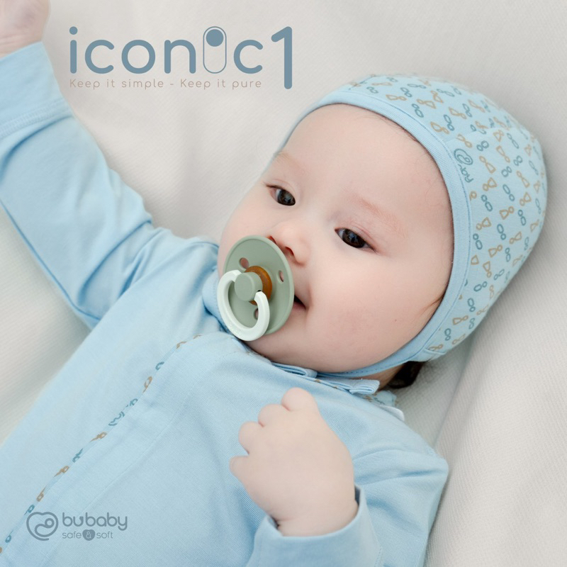 Phụ kiện sơ sinh Bu Baby : mũ Bu sơ sinh
