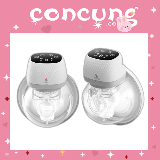Máy hút sửa rảnh tay Moaz BeBe MB-061, Máy hút sữa thông minh êm và mượt không đau rát