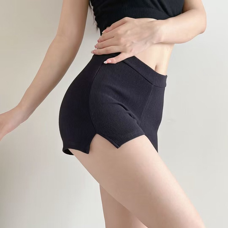 [ Đen - Ghi Tối - Ghi Sáng] Sét 3 quần đùi tăm xẻ gấu BIGSIZE | BigBuy360 - bigbuy360.vn