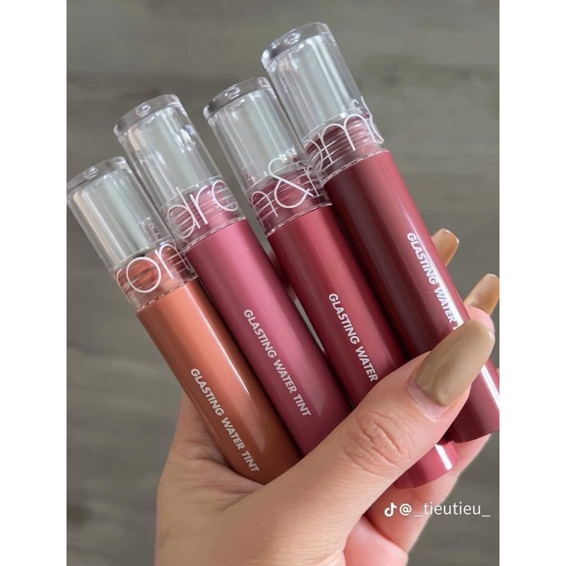Son Tint bóng siêu lì, căng mọng môi  Romand Glasting Water Tint 4g | BigBuy360 - bigbuy360.vn