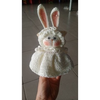Cô dâu chú rể Thỏ Tang Tang bằng len
