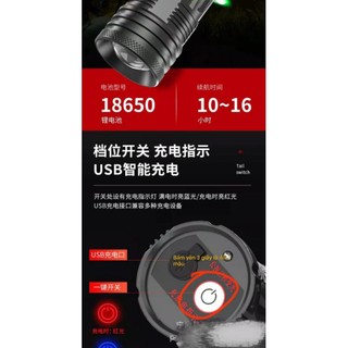 Đèn soi phao 4 màu 3 chế độ sáng