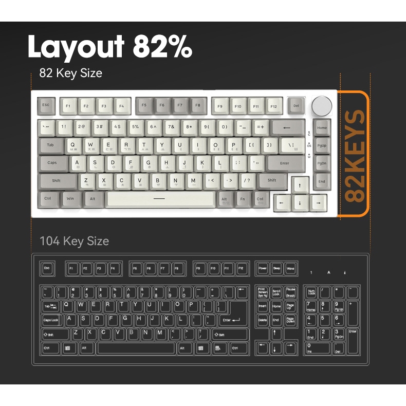 Bàn Phím Cơ K85 Chuyên GAME LED RGB Magnetic Switch Từ Tính, Tùy Chỉnh Lực Ấn Qua App, Hotswap | BigBuy360 - bigbuy360.vn