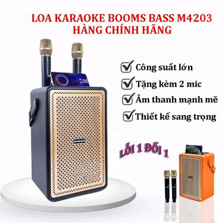 Loa kéo karaoke, Loa karaoke bluetooth 2 mic treble rời âm thanh trầm ấm, Loa kẹo kéo, Loa bluetooth, LỖI 1 ĐỔI 1