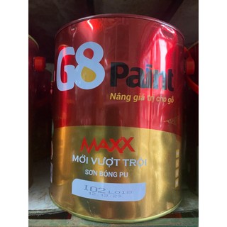 Sơn bóng pu gỗ cao cấp g8 102 1kg