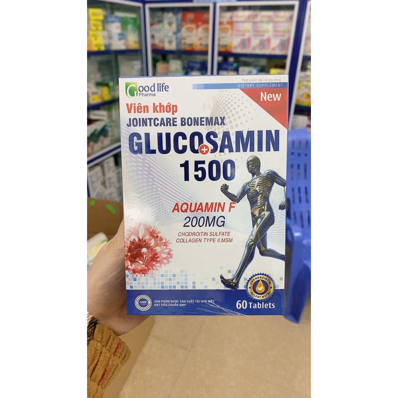 Viên Bổ Xương Glucosamin 1500 Aquamin F 200mg