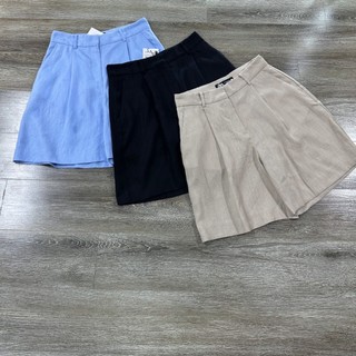 Quần short linen tưng 3 màu