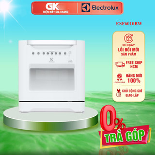 ESF6010BW - MIỄN PHÍ CÔNG LẮP ĐẶT - Máy Rửa Bát ELECTROLUX ESF6010BW (8 bộ) - GIAO TOÀN QUỐC