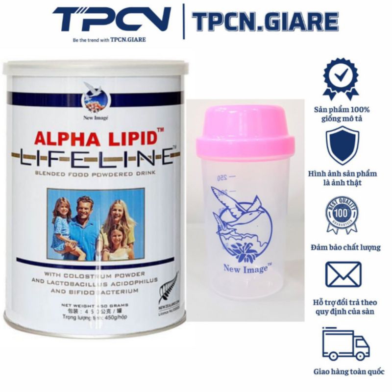 1 thùng 6 lon sữa non Alpha Lipid NEW ZEALAND