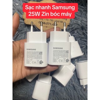 Cóc sạc, củ sạc nhanh Samsung 25W bóc máy
