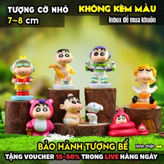 Tượng tô màu, SHIN NGƯỜI NỔI TIẾNG, size M, thạch cao trắng (Không kèm màu), luyện vẽ, decor