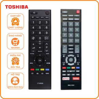 Điều khiển TV TOSHIBA LCD - Remote TV TOSHIBA LED, LCD.