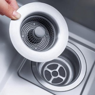 Bộ Lọc Rác Bồn Rửa Bát,Nút Chặn Thoát Nước,Khay Giỏ Lọc   3 In 1 Ngăn Mùi Hôi, Thức Ăn Thừa Bồn Rửa Nhà Bếp,Giỏ Lọc Rác