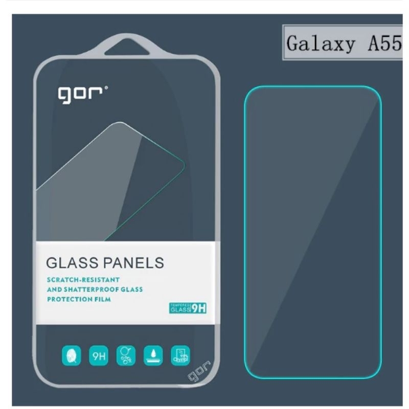 Bộ 2 kính cường lực Gor cho samsung A55 kính trong suốt siêu đẹp