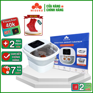 Bồn ngấm chân massage MISUKO SUKO FB- 91 [BẢO HÀNH 24 THÁNG], Bồn ngâm chân tự động làm nóng nước