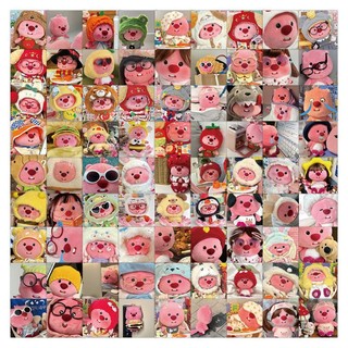 Set 50 hình dán gấu Hải Ly Loppy siêu dễ thương